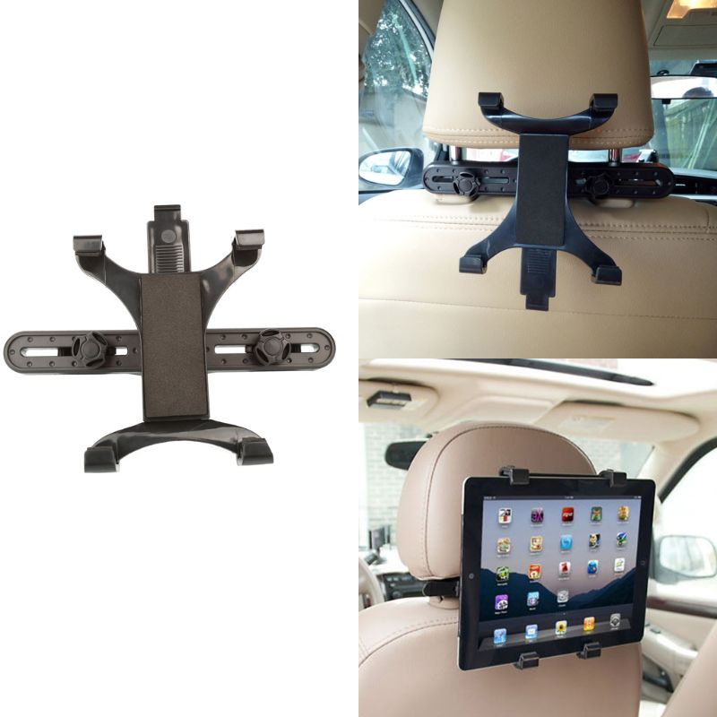 Giá Đỡ Máy Tính Bảng NAMA 7 &quot;- 11&quot; Màu Đen Có Thể Điều Chỉnh Góc Gắn Ghế Sau Xe Hơi