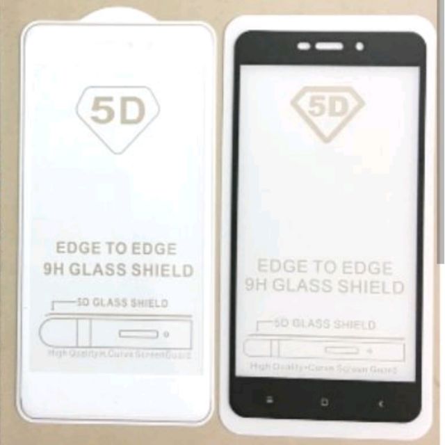 dán kính cường lực 5D Xiaomi Redmi 4A Full keo toàn màn hình