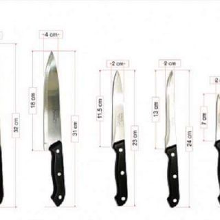 BỘ DAO HỢP KIM 7 CHI TIẾT