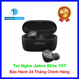 Tai Nghe Bluetooth True Wireless Jabra Elite 75T, Chống Ồn, Pin 7H, Có App, Chính Hãng,