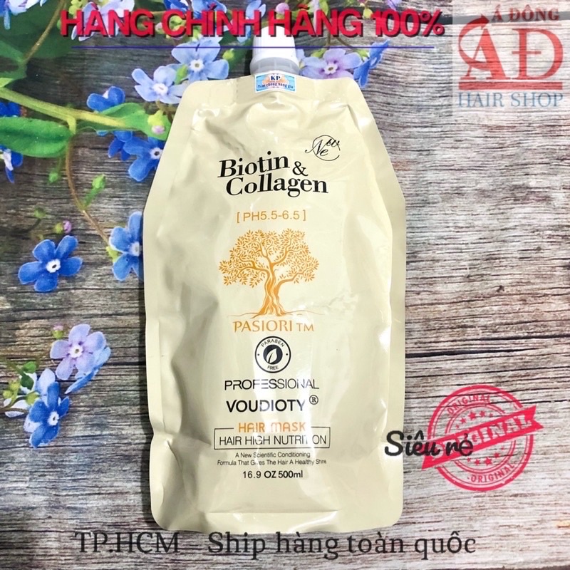 Dầu hấp ủ tóc Mairlan Collagen siêu mượt phục hồi tóc