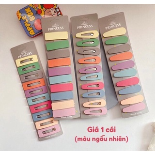 Kẹp nhám tóc mái màu xinh