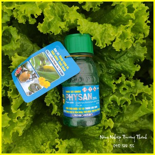 Sát khuẩn PhySan 20SL cho cây trồng - Diệt vi khuẩn thối nhũn trên phong lan (chai 100ml)