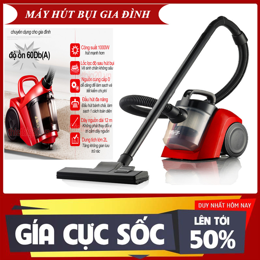 (GIÁ CỰC SỐC) Máy Hút Bụi Gia Đình, Máy Hút Bụi Đa Năng, Máy Hút Bụi/ Công Nghệ Lốc Xoáy, Bảo Hành Dài Hạn, Mua Ngay!