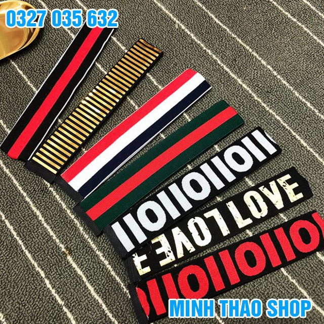 Băng Đô Cài Tóc Chặn Mồ Hôi Thể Thao