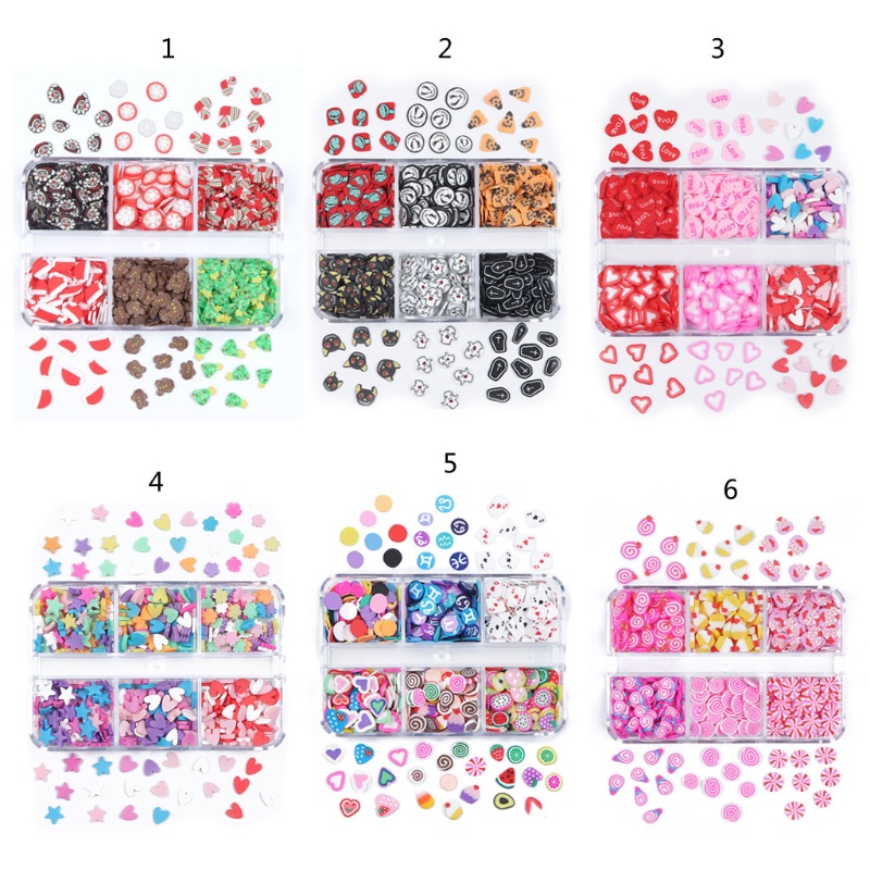 Bộ Phụ Kiện Làm Móng Nghệ Thuật Mặt Phẳng Mềm Mại Nhiều Màu DIY