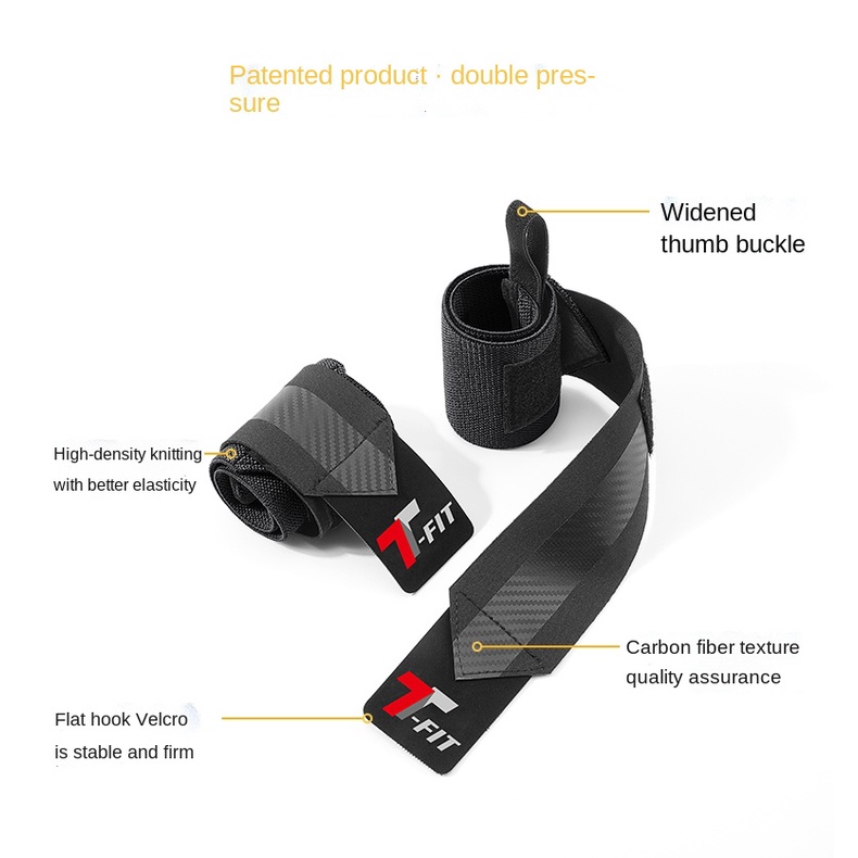Thể dục cổ tay Bracelet Đối với nam và nữ Bracelet Strap Bench Push Thể thao Hỗ trợ cổ tay Bracelet Hỗ trợ tập thể dục Thể thao