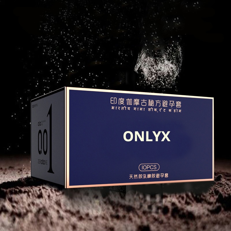 Bao Cao Su Kéo Dài Thời Gian ONLYX 001 Ấn Độ Xanh BCS Siêu Mỏng Nhiều Gel Bôi Trơn 10 BCS