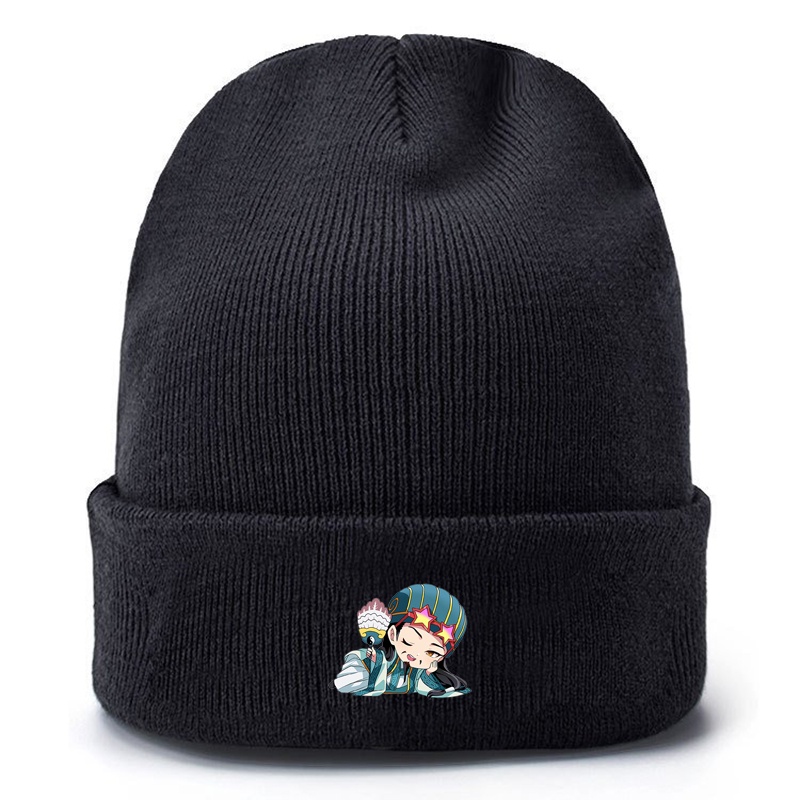 Mũ len in hình KHỔNG MINH THÍCH ĐI QUẨY anime chibi xinh xắn thời trang nam nữ