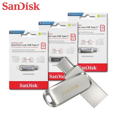 USB 3.1 OTG SanDisk Ultra Dual Drive Go Type-C SDDDC4 128GB 64GB 32GB - Bảo Hành Chính Hãng 2 Năm