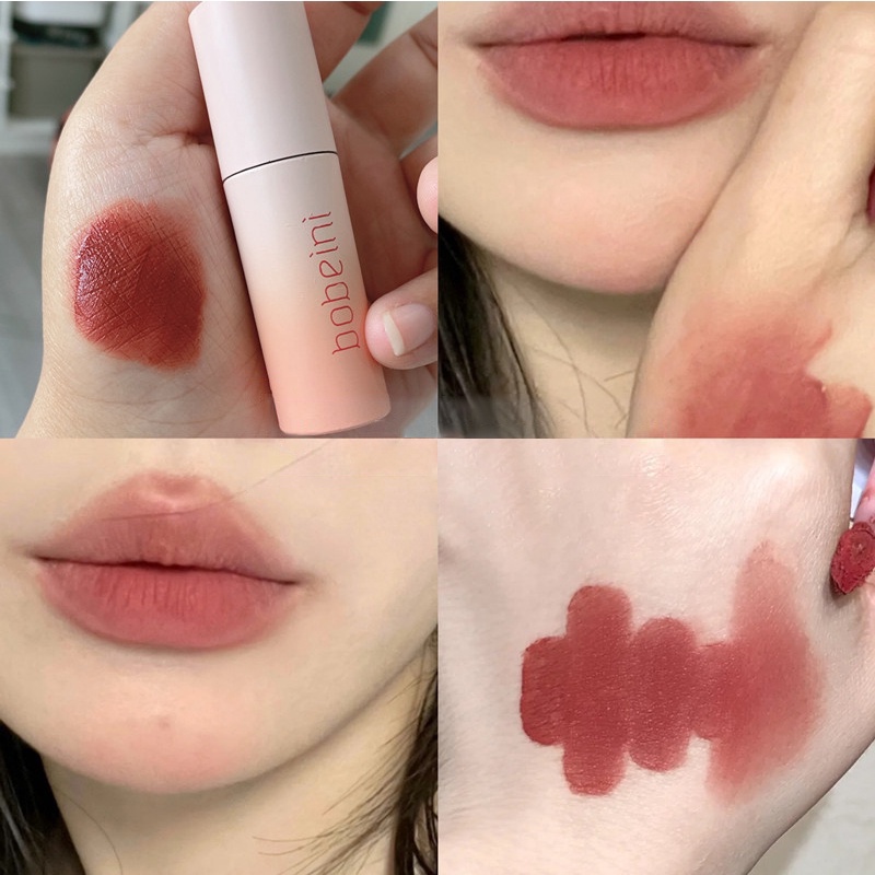 ✨✨Bobeini Son Lì Velevt Chống Thấm Nước Lâu Trôi Không Dính