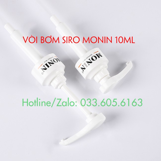 Vòi bơm siro Monin - Vòi xịt siro Monin - Dụng Cụ Pha Chế TV