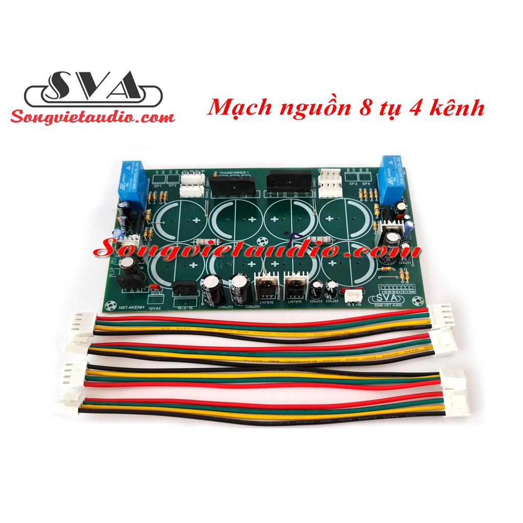 MẠCH NGUỒN 8 TỤ 4 KÊNH XANH - 1 MẠCH