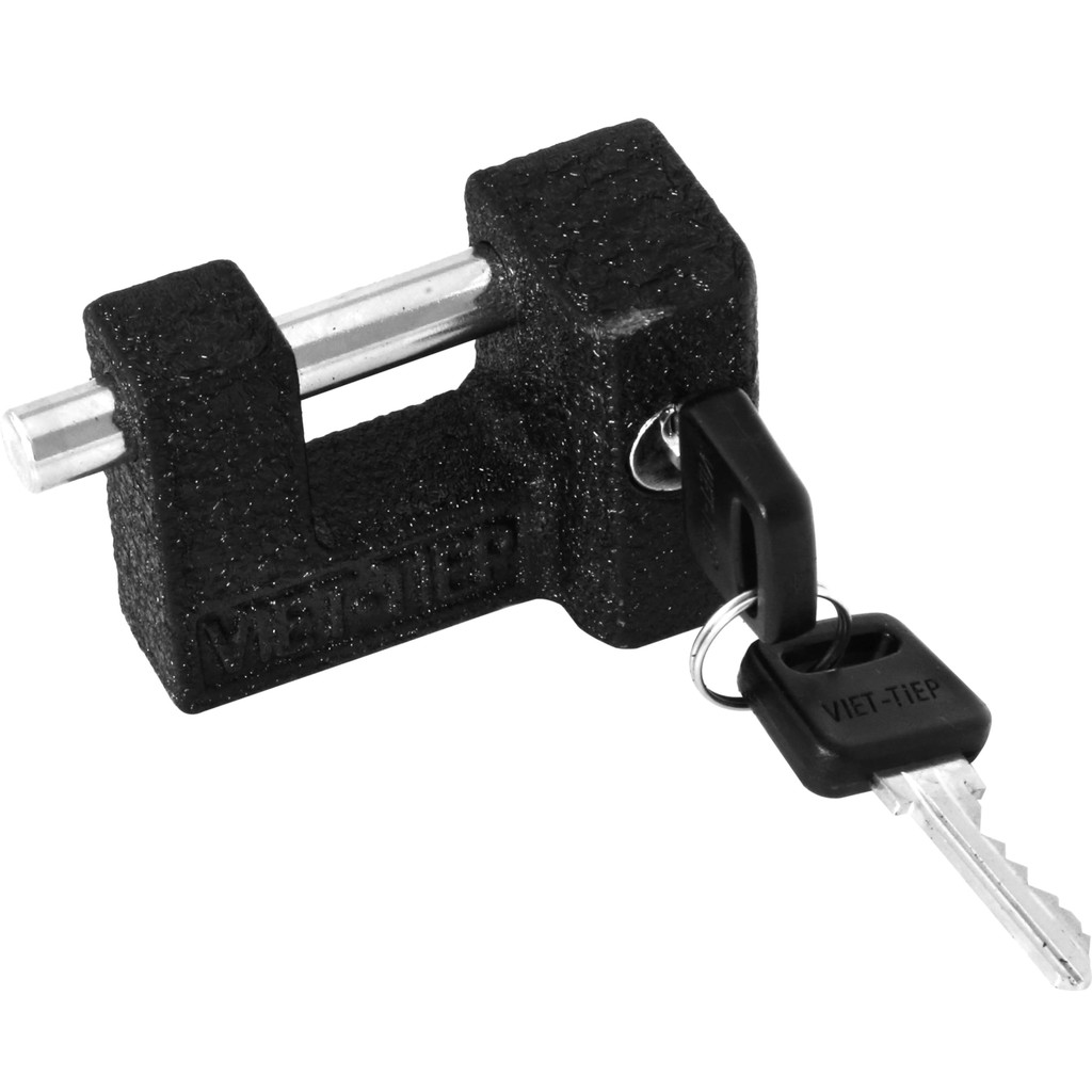 Ổ Khoá Việt Tiệp Cầu Ngang Gang 49 x 69 Ống Phi 10mm CN92 .Chính hãng.