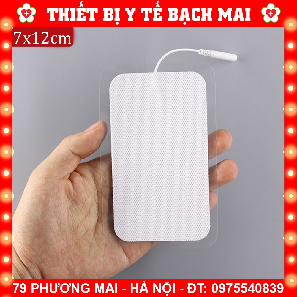 Miếng Dán Máy Massage Xung Điện Dr Ho Có Dây Các Size 5x5cm, 6x9cm, 7x12cm