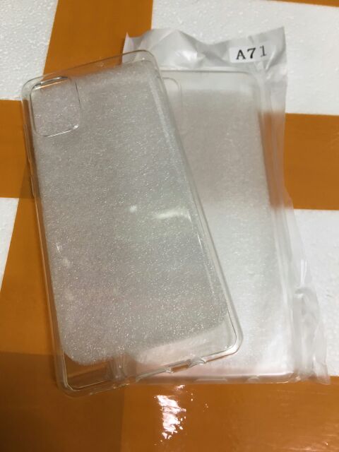 Ốp lưng silicon dẻo trong suốt SamSung Galaxy A71 siêu mỏng 0.5 mm