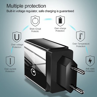Củ sạc nhanh 4 chân USB