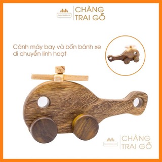 Set 4 Món Đồ Chơi Gỗ Chàng Trai Gỗ