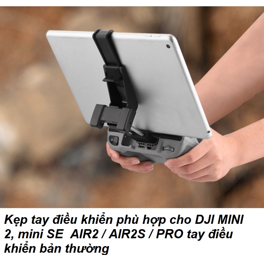 Phụ kiện flycam kẹp tay điều khiển DJI Mini4 4pro / MINI3 3PRO/ MINI2, mini 2SE  AIR2 / AIR2S