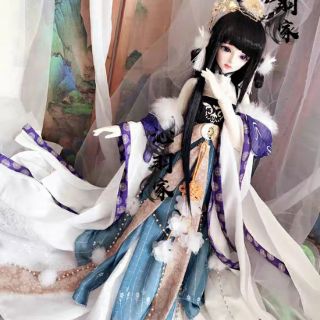 Sét cổ trang HẰNG NGA cho búp bê bjd