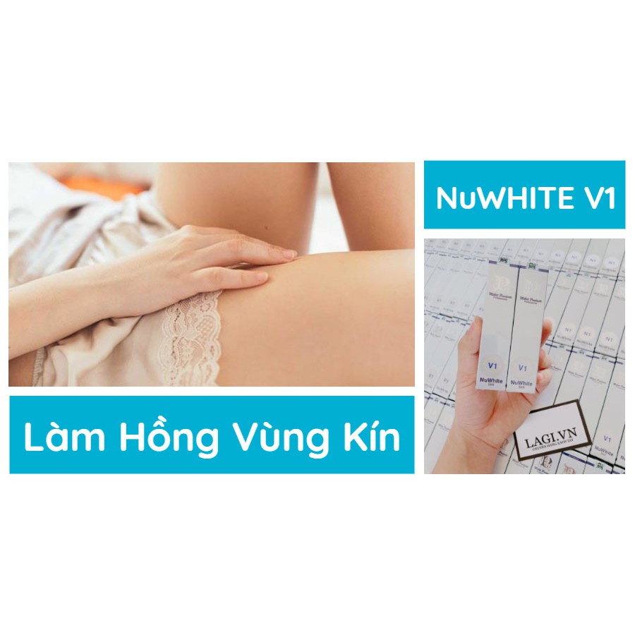 [Hàng Mỹ] Mibiti Prudente GIGA WHITE (5ml) Kem Làm Hồng Vùng Kín. Dòng NuWhite V1 - Sản Phẩm Số 1 Làm Hồng Trẻ Hóa Cô Bé