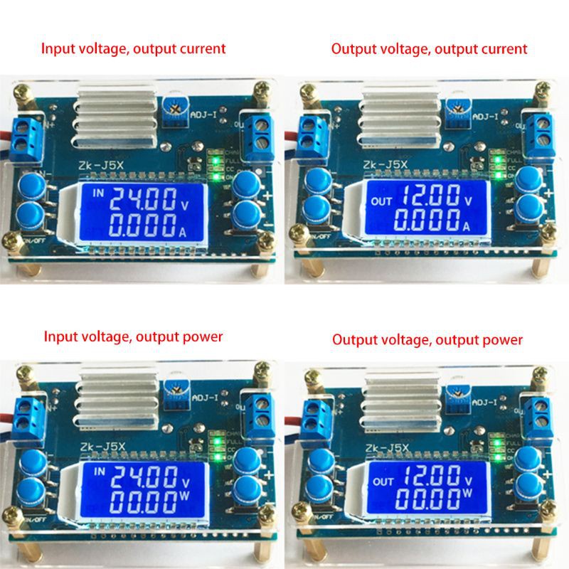 HSV Step Down Converter Module DC-DC 1.2-32V 5A Constant Voltage Current LCD Digital Display Adjustable Board