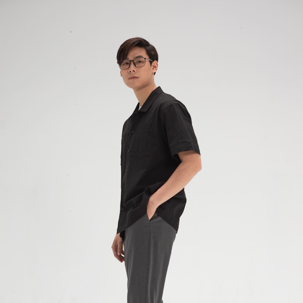 Áo sơ mi ngắn tay LOOK LINEN SHIRT