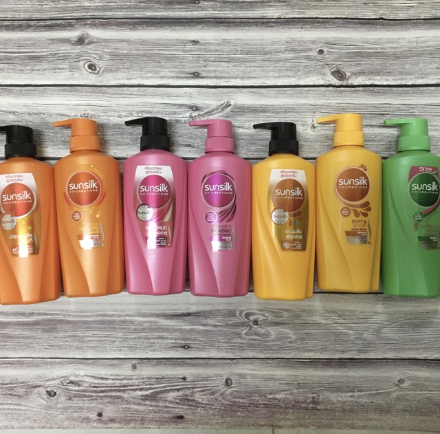Dầu xả Sunsilk Thái Lan Smooth &amp; Manageable 425ml màu hồng Phục hồi hư tổn