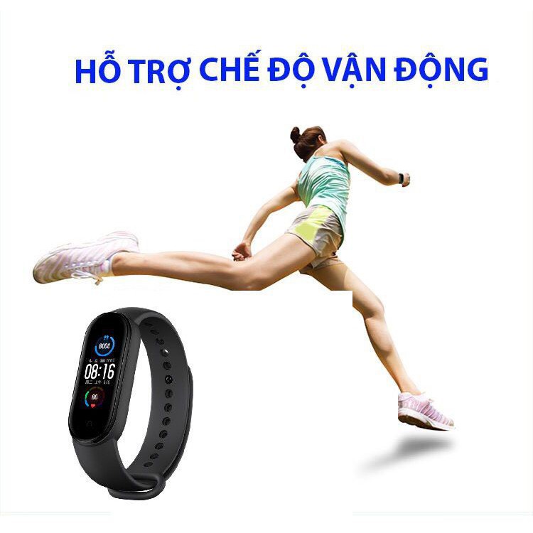 Vòng Đeo Tay Thông Mình M5 | có chức năng nghe gọi, theo dõi sức khỏe