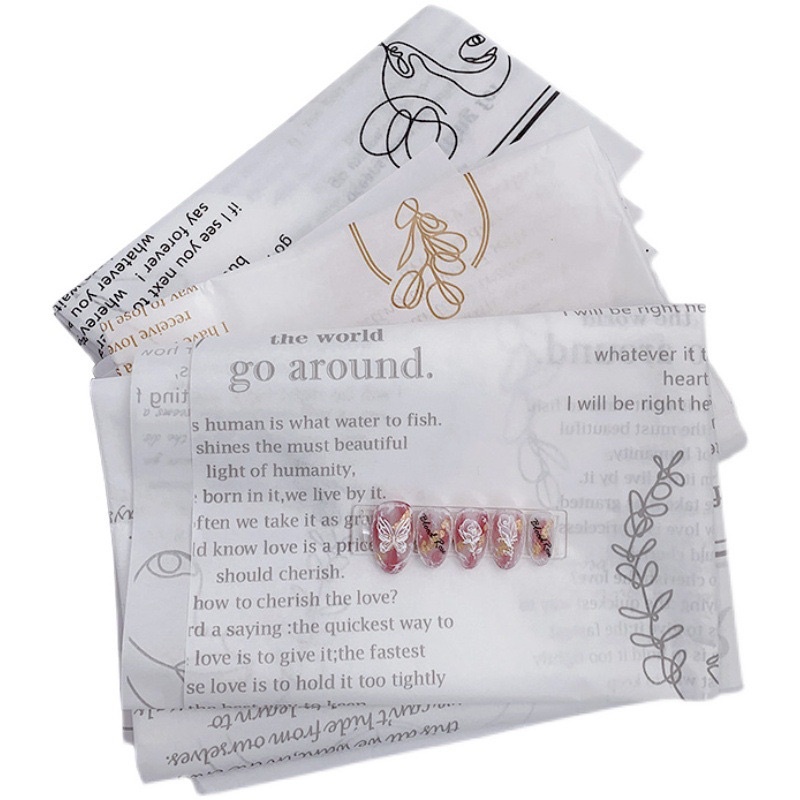 Giấy nhàu chụp deco