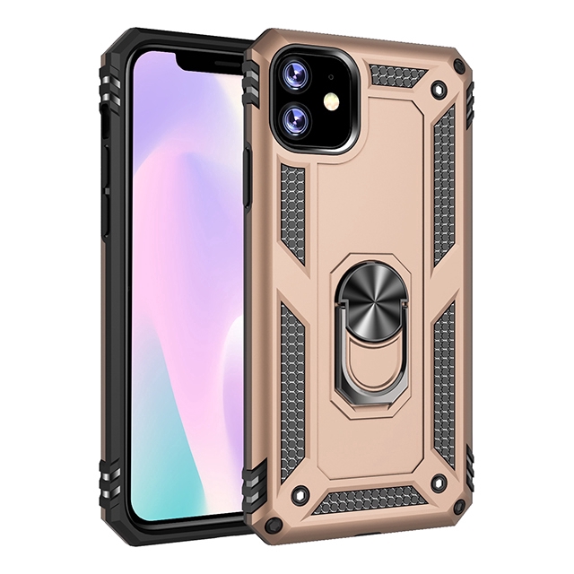 Google Pixel 4XL Google Pixel 4 Luxury Armor Shockproof Holder Magnetic Ring Stand Case Cover