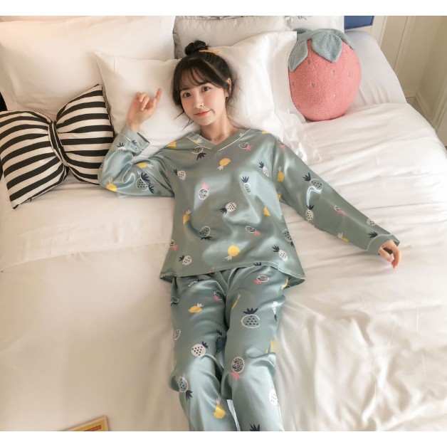 ĐỒ NGỦ PYJAMAS LỤA DÀI | BigBuy360 - bigbuy360.vn
