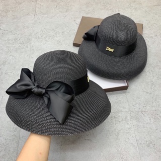 Mũ chuông cói nơ tiểu thư