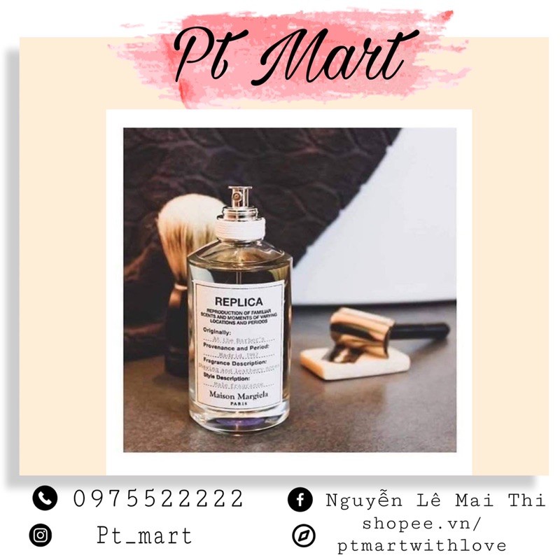 Nước hoa Maison Margiela Replica At The Barber's Eau de Toilette 100ml