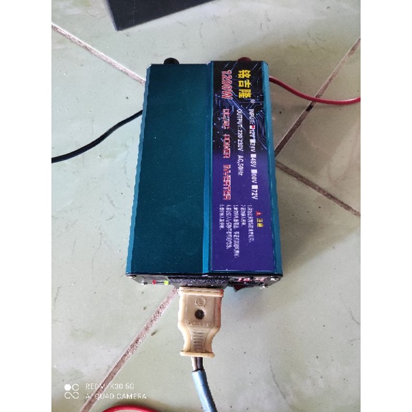 Đảo điện inverter 12v ra 220v 1200w dùng khi mất điện