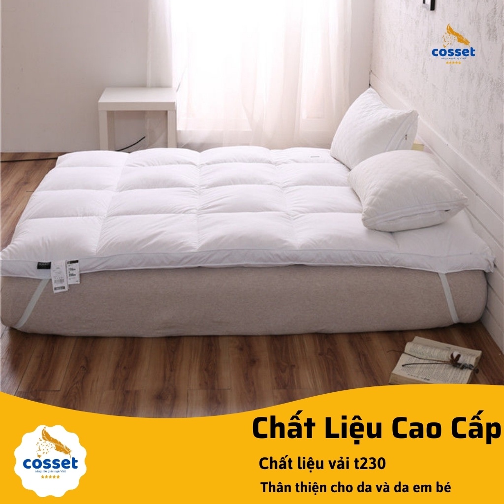 Topper Nệm Khách Sạn - Tấm Làm Mềm Nệm Cao Cấp Topper Êm Ái Chuyên Trang Bị Cho Khách Sạn 4 - 5 Sao
