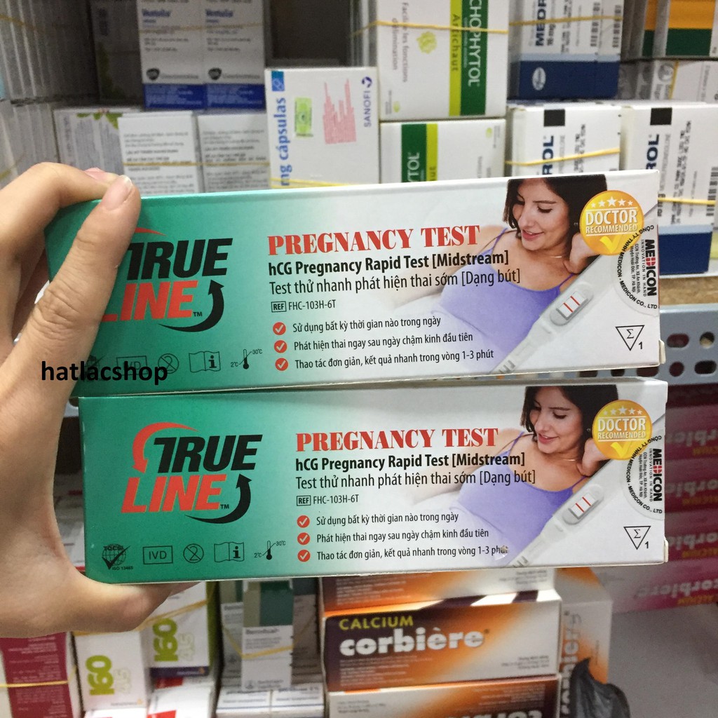 Bút thử thai hCG Trueline túi 1 cây