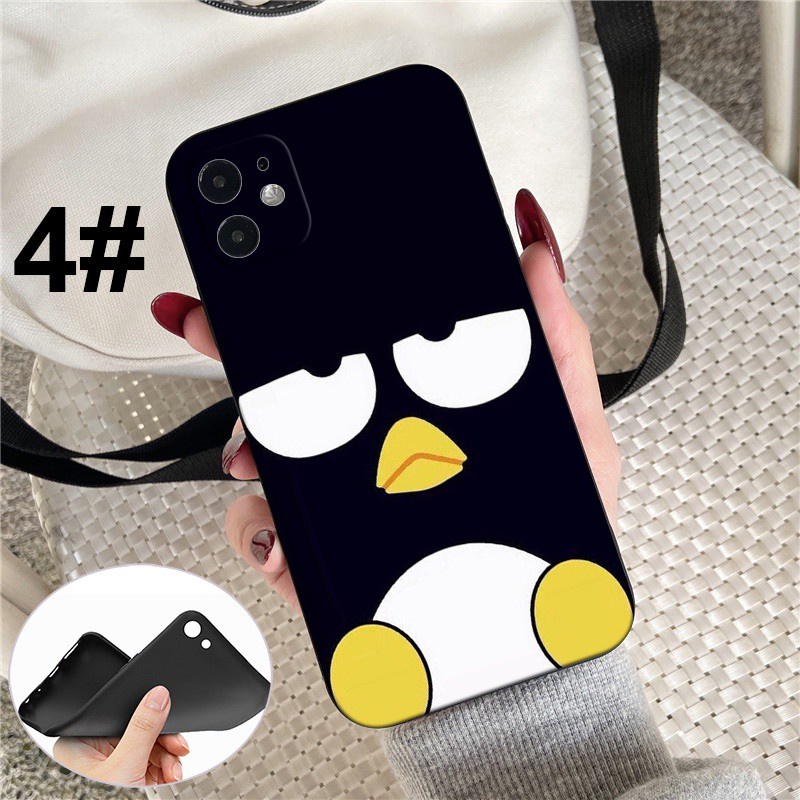 iPhone XR X Xs Max 7 8 6s 6 Plus 7+ 8+ 5 5s SE 2020 Soft Silicone Cover Phone Case Casing 15LQ Badtz Maru cartoon