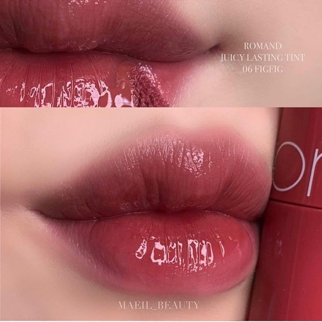 Son Romand Juicy Lasting Tint #06 FIG FIG - Hồng đỏ đất trendy | BigBuy360 - bigbuy360.vn
