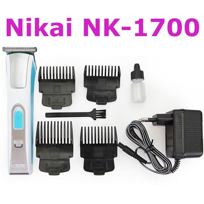 Tông đơ cắt tóc cho bé pin sạc Nikai NK-1700 chính hãng