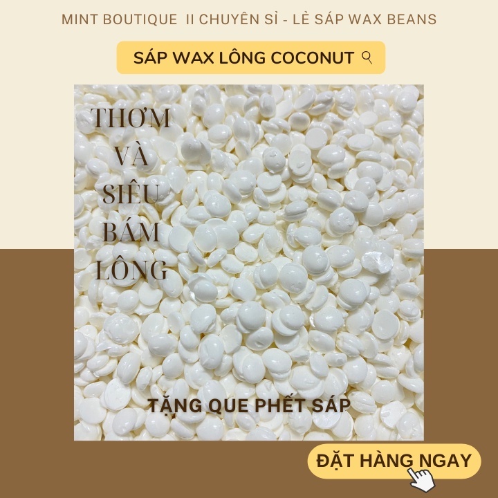 Sáp wax lông nóng cao cấp, siêu bám lông dùng cho wax bikini, nách, tay, chân
