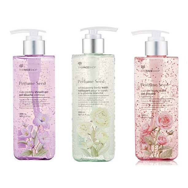 🌺  Mypham31  🌺  SỮA TẮM TRẮNG DA PERFUME SEED WHITE PEONY BODY WASH THE FACE SHOP. MLN31  🌺