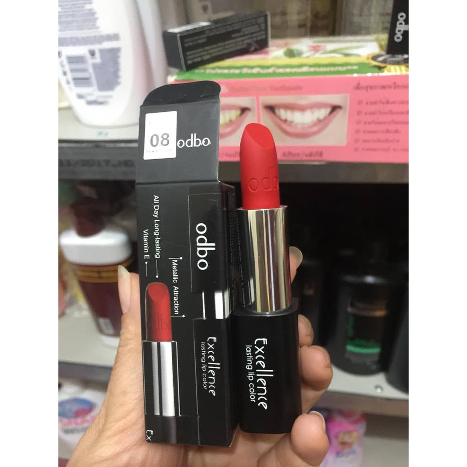 SON ODBO EXCELLENCE LASTING LIP COLORS - HÀNG THÁI LAN CHÍNH HÃNG