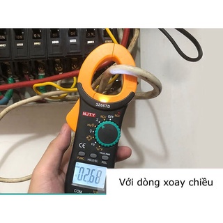 3266TD Đồng Hồ Ampe Kìm Kẹp Dòng NJTY TỤ,TẦN SỐ , NHIỆT ĐỘ