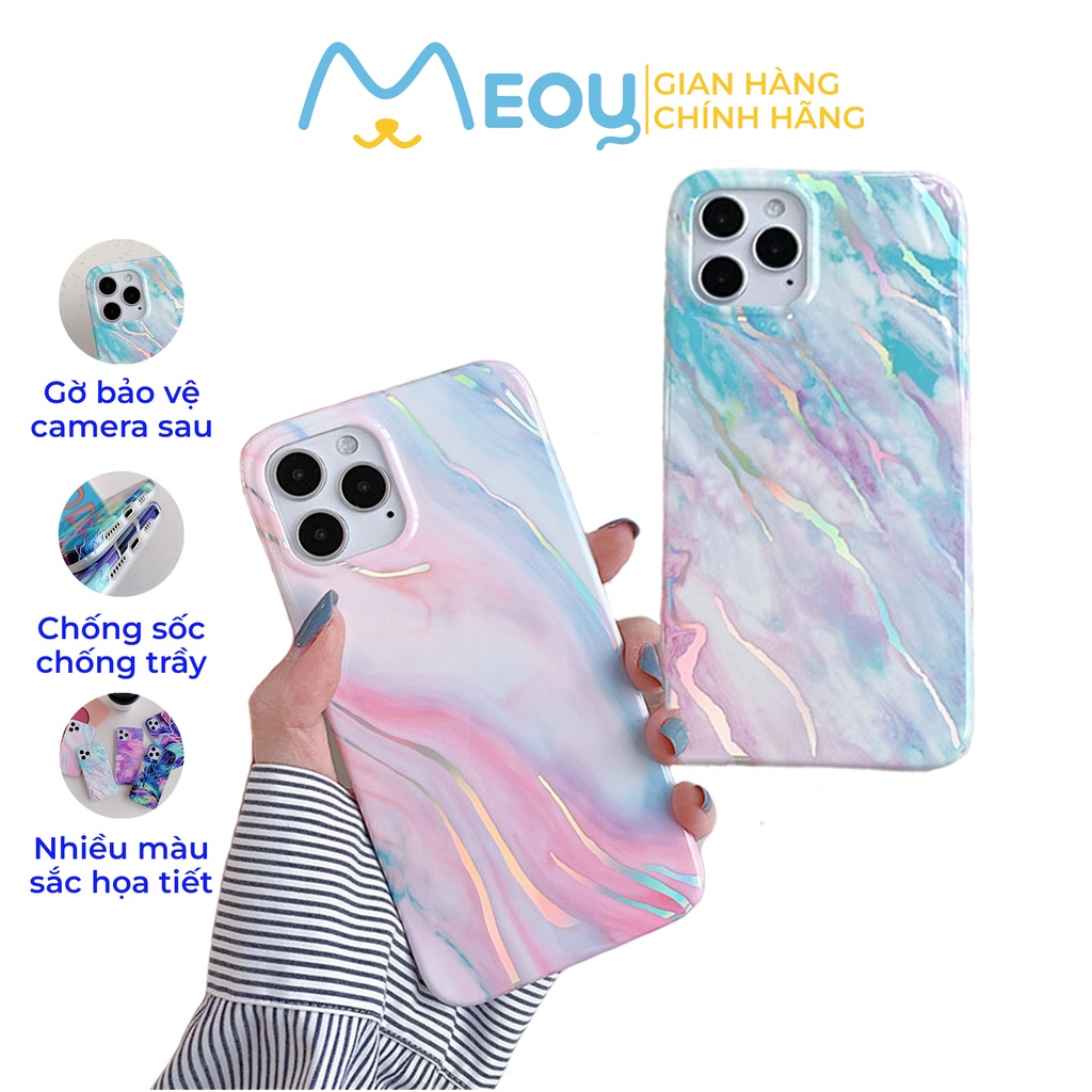 Ốp iPhone Đá Cẩm Thạch iPhone 13 Pro max/13/13 Pro/12 Pro Max/12/12 Pro/7Plus/8Plus/X/Xs Max/11/11 Pro Max - ốp iphone