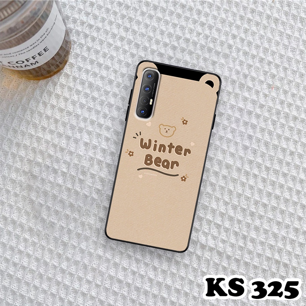 Ốp lưng Oppo Reno 3 - Oppo Reno 3 Pro - Ốp in hình Tai thỏ - Chất liệu TPU cao cấp