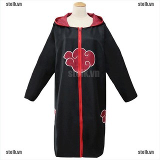 Áo Choàng Cosplay Akatsuki Itachi Cao Cấp