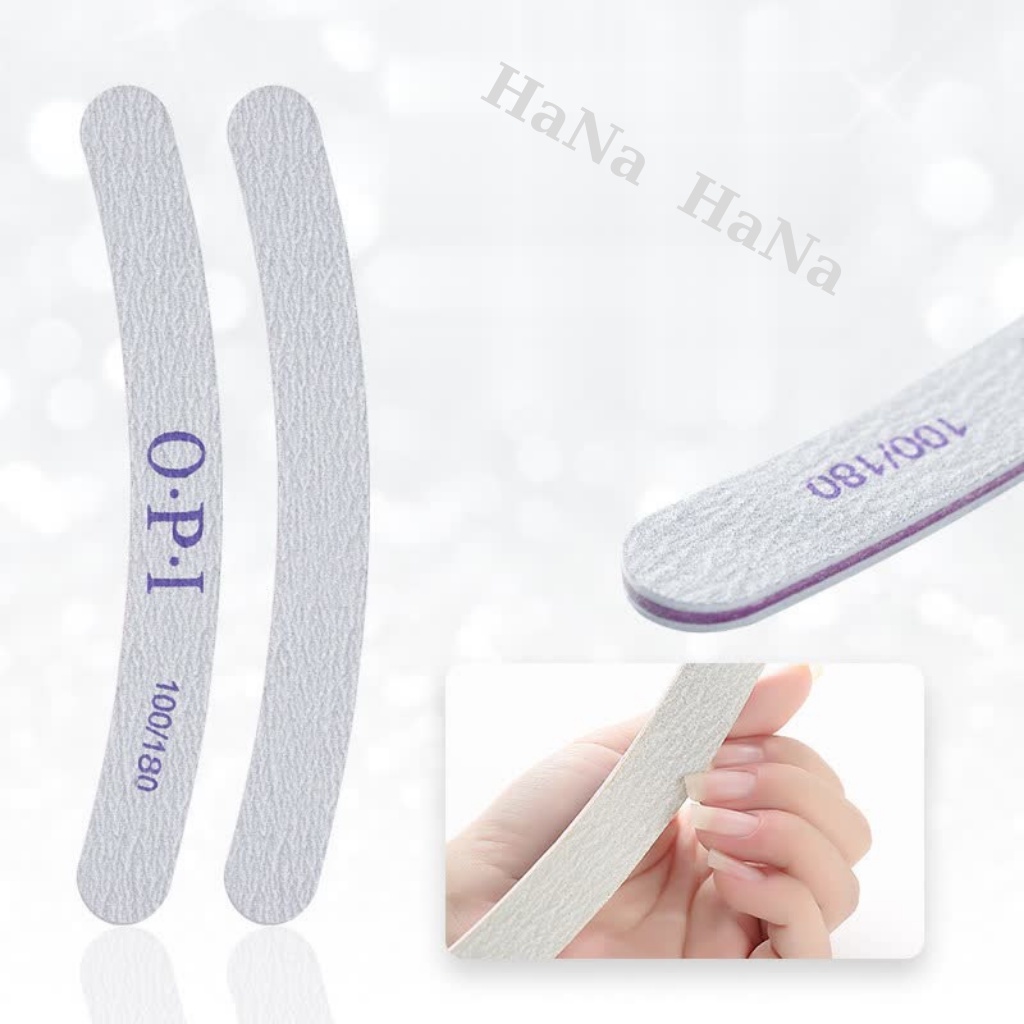 Dũa móng OPI - loại dày đủ 5 hình chuyên dụng cho dân làm móng