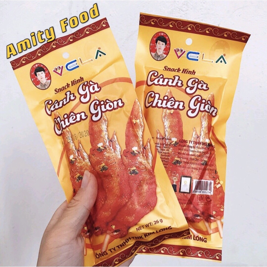 Snack cánh gà chiên giòn