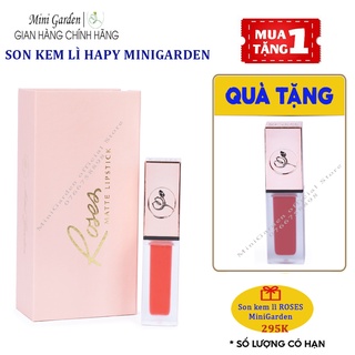 Son môi kem lì lâu trôi Roses Matte Lipstick Mini Garden Version 2019 6ml